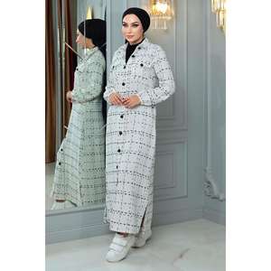 Abrigo con botones para mujer - Product Image 1