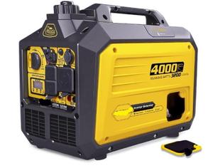 NUEVO Generador Portátil de Gasolina DC con Cargador de Plástico Amarillo FAV - Product Image 5