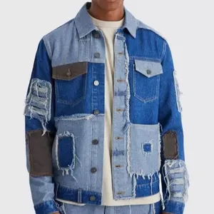 Top Fashion Men's Jackets Latest Hot Selling Fancy Casual Classic Denim Coat Male Brand Clothes Jeans Men's Jacket