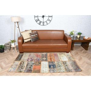 Alfombra de 3.3x6.5 pies, Alfombra Turca Vintage, Alfombra de Lana Azul - Product Image 2