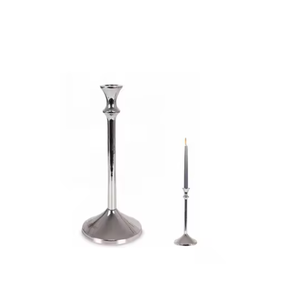Handmade <b>Candle</b> Stand Home Decoration Metal <b>Silver</b> Taper <b>Holder</b> for New Year Wedding Centerpiece <b>Candle</b> <b>Holder</b> 2025 Decor - Product Image 5