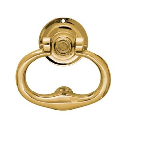 Aldabas de puerta de latón macizo, aldaba de puerta, accesorios de tirador, decoración del hogar, puerta delantera, herrajes para muebles, timbre de campana - Product Image 6