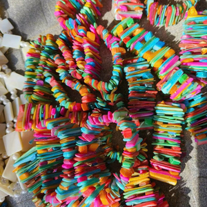 Collar de concha de perla natural hecho a mano, pulsera de concha marina de verano para mujeres y hombres, joyería de moda de perlas - Product Image 2