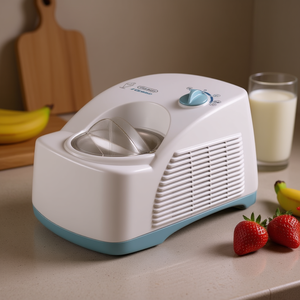 IL GELATAIO Ick 5000 Máquina para Hacer Helados 230W Blanca y Azul Capacidad 1.2L Modelo 0204513004 - Product Image 3