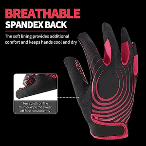 Vente flash Gants de football américain personnalisés pour hommes Confortables pour les conditions météorologiques froides Utilisation en extérieur Prix ​​bas - Product Image 2