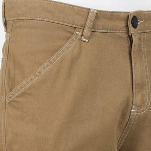 Pantalon cargo droit pour homme, style streetwear, inspiré des vêtements de travail, en sergé doux délavé, respirant et à séchage rapide - Product Image 5