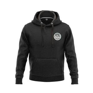 Sudaderas con Capucha Negras Grises de Alta Calidad, Sudadera Personalizada para Hombre, OEM ODM, Sudadera Gráfica de Peso Pesado, Sudadera Lisa con Logotipo - Product Image 3