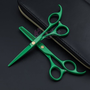 Tijeras de peluquería de salón profesional Real Factory ODM Japón 440C Herramienta de belleza de acero con punta afilada - Product Image 5