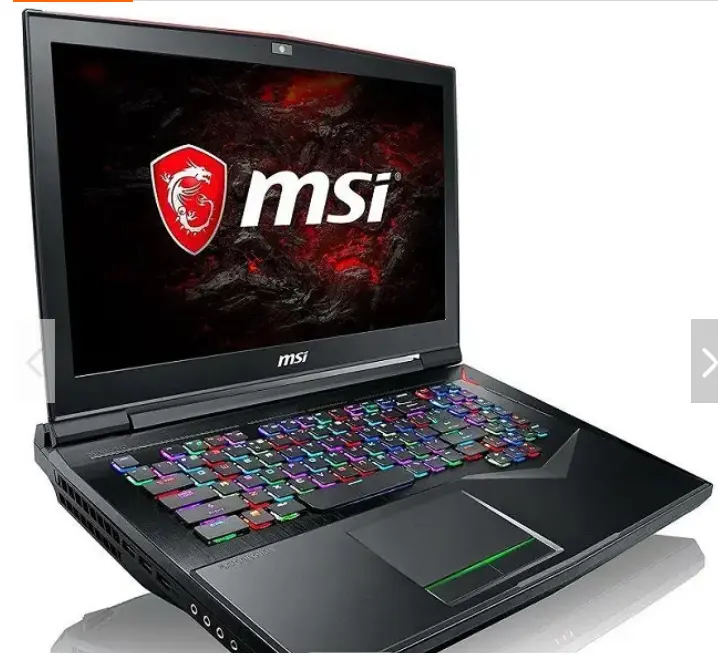 नए 2023 MSI GT75 गेमिंग लैपटॉप के लिए ऑफर 17.3 इंच FHD 240Hz 3.6GHz i9-9900K, RTX2080 128GB 2666MHz रैम,