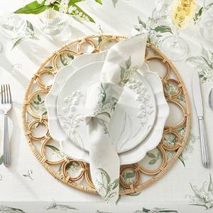 High End Quality Rattan Charger Plate Natural Wicker <b>Round</b> <b>Placemat</b> From Vietnam - Product Image 5