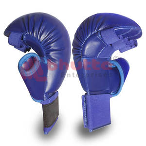 Professional Manufacturing <b>Karate</b> Gloves <b>Equipment</b> Training Hand Mitts Gloves For Sale Gold Cowhide Leather <b>Karate</b> Gloves - Product Image 6