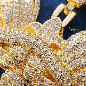 Cruz religiosa personalizada Jesús Hip Hop colgantes y dijes en plata de ley 925 y diamantes cultivados en laboratorio - Product Image 4