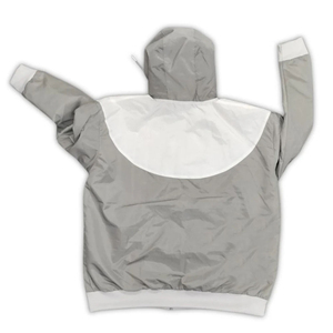 Ensemble coupe-vent design personnalisé ensemble coupe-vent en nylon de couleur unie ensemble de vêtements de rue ensemble de survêtement coupe-vent en nylon unisexe respirant - Product Image 3