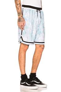 Nouveauté Short à séchage rapide High Street avec logo imprimé personnalisé pour homme, short de couleur unie avec poches latérales - Product Image 3