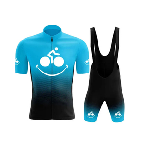 ชุดเสื้อขี่จักรยานสำหรับผู้ชายชุดปั่นจักรยานแขนสั้นเสื้อระบายอากาศ - Product Image 3