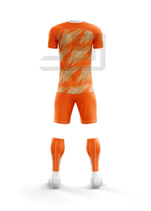 Ropa Deportiva de Fútbol Profesional, Conjunto de Camiseta y Pantalones Cortos de Fútbol, Comodidad Premium, 100% Poliéster, Nombre del Equipo Personalizado para la Liga - Product Image 4