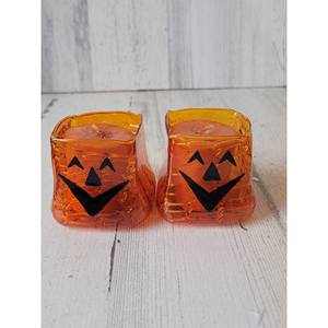 Halloween special Glass <b>Candle</b> Votive colored design Decor for Ambiance Autumn Candlabra Votive Holder - Product Image 1