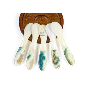 Cuillère à caviar Cuillères en nacre Cuillères de luxe faites à la main pour caviar - Product Image 3