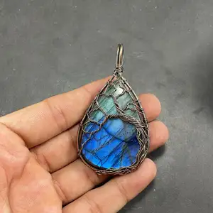 Hot Selling Gemstone Pendant Wire Wrap Pendants for Multipurpose Used at Wholesale Price from Indian Supplier