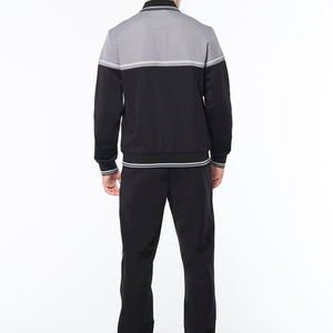 Chándal de invierno con logotipo personalizado, chándal de felpa francesa, chándal de algodón de lana transpirable de peso pesado para hombres - Product Image 3