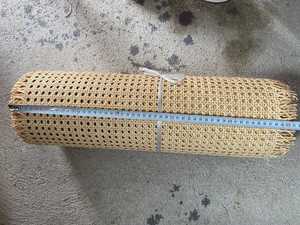 Rollo de correas de ratán tejido de caña para sillas, muebles, proyectos con piel y ratán pulido Sh - Product Image 4