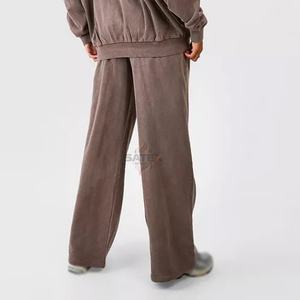 ชุดวอร์มมีซิปพิมพ์ลายกรดมีฮู้ดสำหรับสตรีทแวร์แนวสตรีทสไตล์วินเทจแฟชั่นใหม่โลโก้ตามสั่ง - Product Image 5