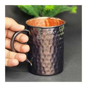 Tasses en métal fabriquées à la main très en demande buvant une fabrication indienne OEM de haute qualité - Product Image 4