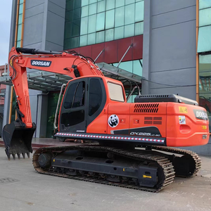 Excavateur sur pneus Doosan DH150 d'occasion avec pompe Moment de charge élevé Garantie 2 ans Origine britannique-Qualité supérieure Livraison rapide - Product Image 1