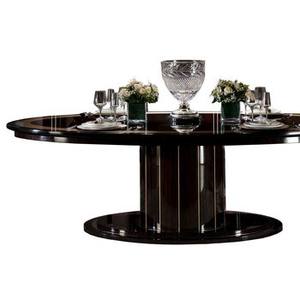 Tables à manger en marbre traditionnelles extensibles de luxe et ensemble de 6 chaises pour la maison, l'hôtel, la villa, les salles à manger - Product Image 4