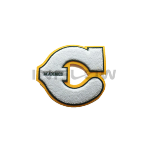 Chenille Lettres Broderie Applique Patch Serviette quantité minimale de commande Coudre sur Fer sur Shanail Brodé Conception Patchs De Broderie Personnalisés - Product Image 3