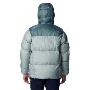 2025 moda Puffer chaquetas nuevo diseño invierno burbuja tela brillante burbuja abajo Puffer chaqueta hombres - Product Image 2