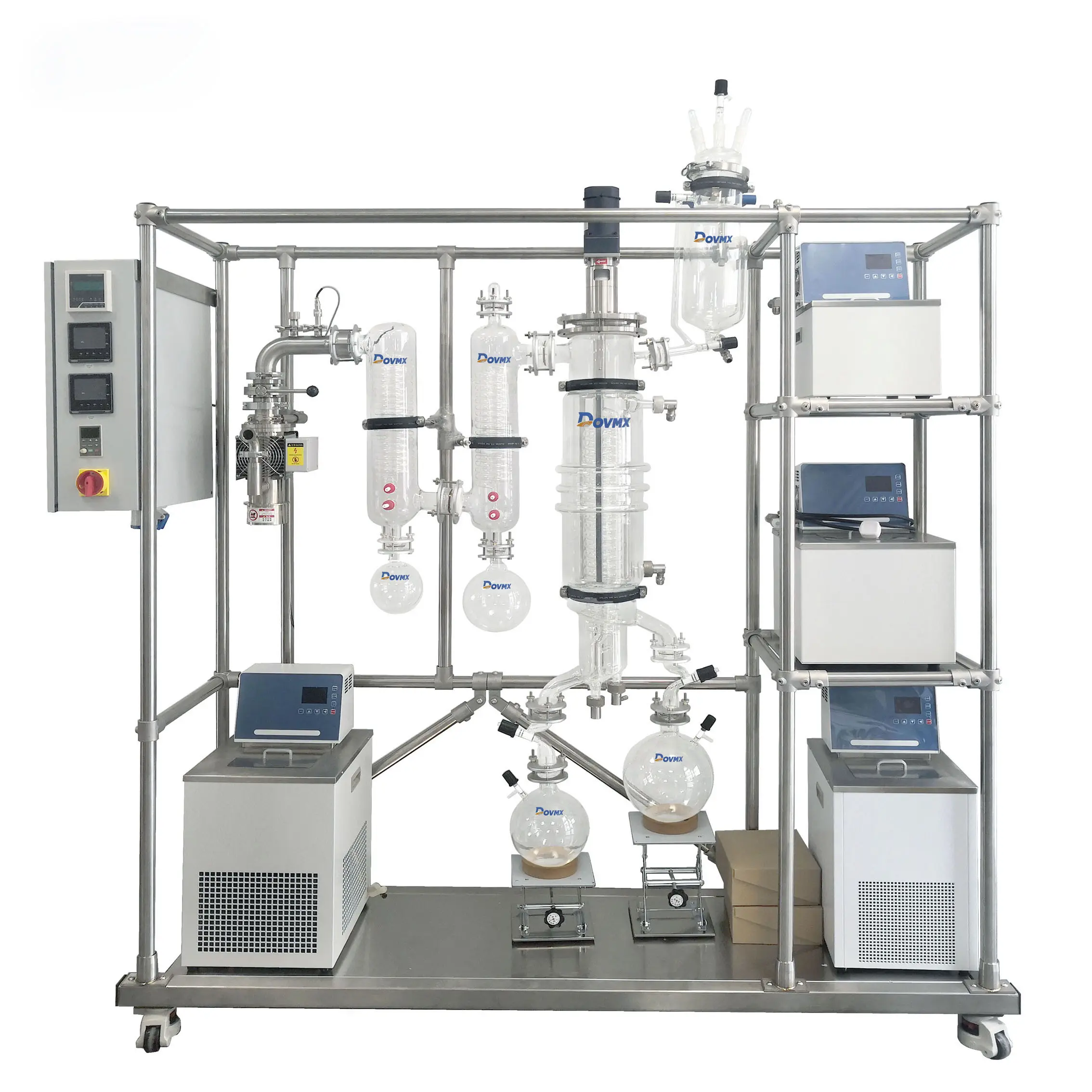 Popular Short Path Distiller Glass Fractional Distillation Machine Kit