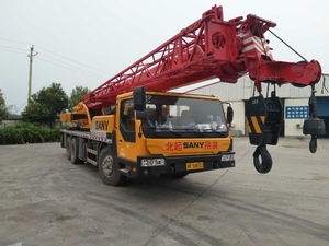 Precio negociable, grúa de camión móvil SANY QY25C usada, núcleo de 25 toneladas, incl. Motor Bomba Motor Cojinete Caja de cambios 20m Altura de elevación - Product Image 4