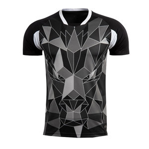 เสื้อฟุตบอลพรีเมียม ระบายอากาศได้ดี แขนสั้น เนื้อผ้านุ่ม สวมใส่สบาย เหมาะสำหรับกีฬาทีม แห้งเร็ว น้ำหนักเบา สำหรับการฝึกซ้อมและการแข่งขัน - Product Image 1