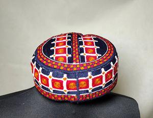 Mens Afghani Pashtun Traditional <b>Cap</b> Handmade Ethnic Cultural Embroidered Formal Lace Vintage Islamic All-Season Hat - Product Image 4