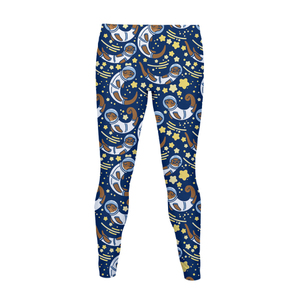 Women's Casual Fitness Yoga <b>Pants</b> Black and Gray Spandex Scrunch Butt Leggings with Mid Waist Customizable Quantity - Product Image 3