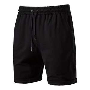 Shorts de sport personnalisés pour hommes en molleton français 100% coton, entraînement en salle de sport, entrejambe de 5 pouces, coton, essentiels pour la course à pied estivale - Product Image 4