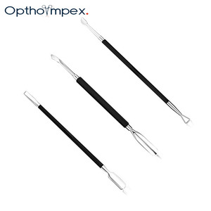 Pousse-cuticules de précision en acier inoxydable, double tête, durable, réutilisable, instrument de soin des ongles pour usage professionnel - Product Image 3