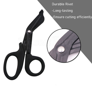 Tijeras para traumatismos de grado hospitalario con hoja de acero inoxidable para enfermeras, médicos, paramédicos y trabajadores de rescate - Product Image 6