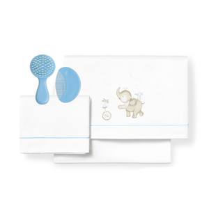 ชุดเครื่องนอนเด็ก 3 ชิ้น รุ่น Music Woven ผ้าฝ้าย 100% ลายการ์ตูน พร้อมแปรง - Product Image 1