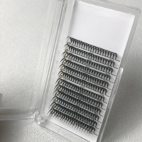 Nouvelle tendance 0.05 D Mix 15-20mm Extensions de cils Anime, Cils synthétiques doux effet comic, pointus et volumineux, Vente en gros