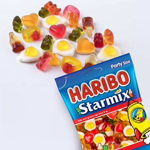 Haute qualité Haribo Gummi Candy Starmix 4oz sac paquet de 12 vente chaude en gros bonbons gommeux en vrac, meilleure qualité - Product Image 4