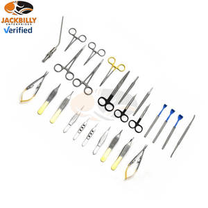 Kit de blepharoplastie Premium Seiff 15 pièces, ensemble d'instruments chirurgicaux manuels en acier inoxydable, certifié MOL, garantie 5 ans, paupière - Product Image 2