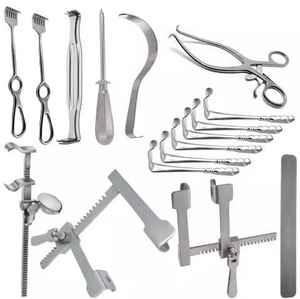 Juego de Instrumentos de Retracción de 17 Piezas para Cirugía Abdominal Mayor, Cirugía General, Cirugía Nasal Menor, Laparotomía y Cirugía Ortopédica - Product Image 4