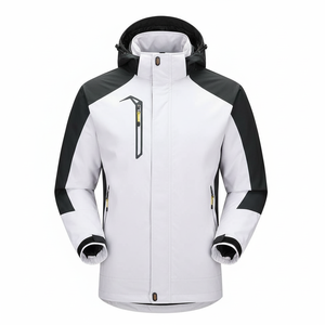 Chaquetas Softshell de Invierno al Por Mayor, Precio de Fábrica, Opción de Personalización, Diseño de Parka con Capucha, Chaquetas Cortavientos - Product Image 4