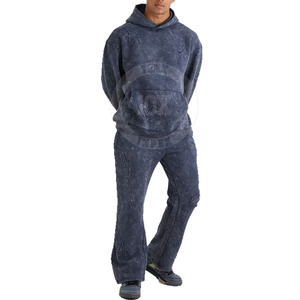 Prix de gros de la meilleure qualité survêtement délavé à l'acide pour l'extérieur survêtement délavé à l'acide pour l'hiver - Product Image 1