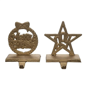 Soporte de pie con forma de estrella marrón, adornos navideños perfectos para decoración del hogar, suministros para fiestas, decoración de acento de vacaciones - Product Image 1