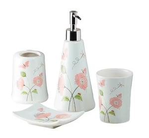 Noir et or brillant salle de bain ensemble luxe moderne élégant vanité accessoires pour la maison et l'hôtel élégant Designer décor essentiel - Product Image 2