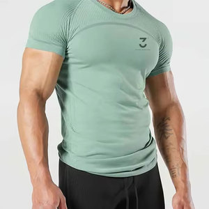 Camisetas Deportivas para Hombre que Absorben la Humedad, Diseñadas con Tejido de Punto Ligero de Secado Rápido para Entrenamiento Físico y Ejercicios Diarios - Product Image 1