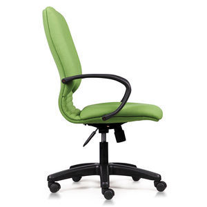 Chaise de bureau ergonomique Simili M1020-02 avec pieds pivotants, confortable, Nm Vn Phng - Product Image 1